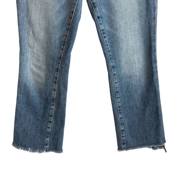 MOTHER The Insider Crop Step Fray Jeans in Scenic Route - Picture 6 of 9